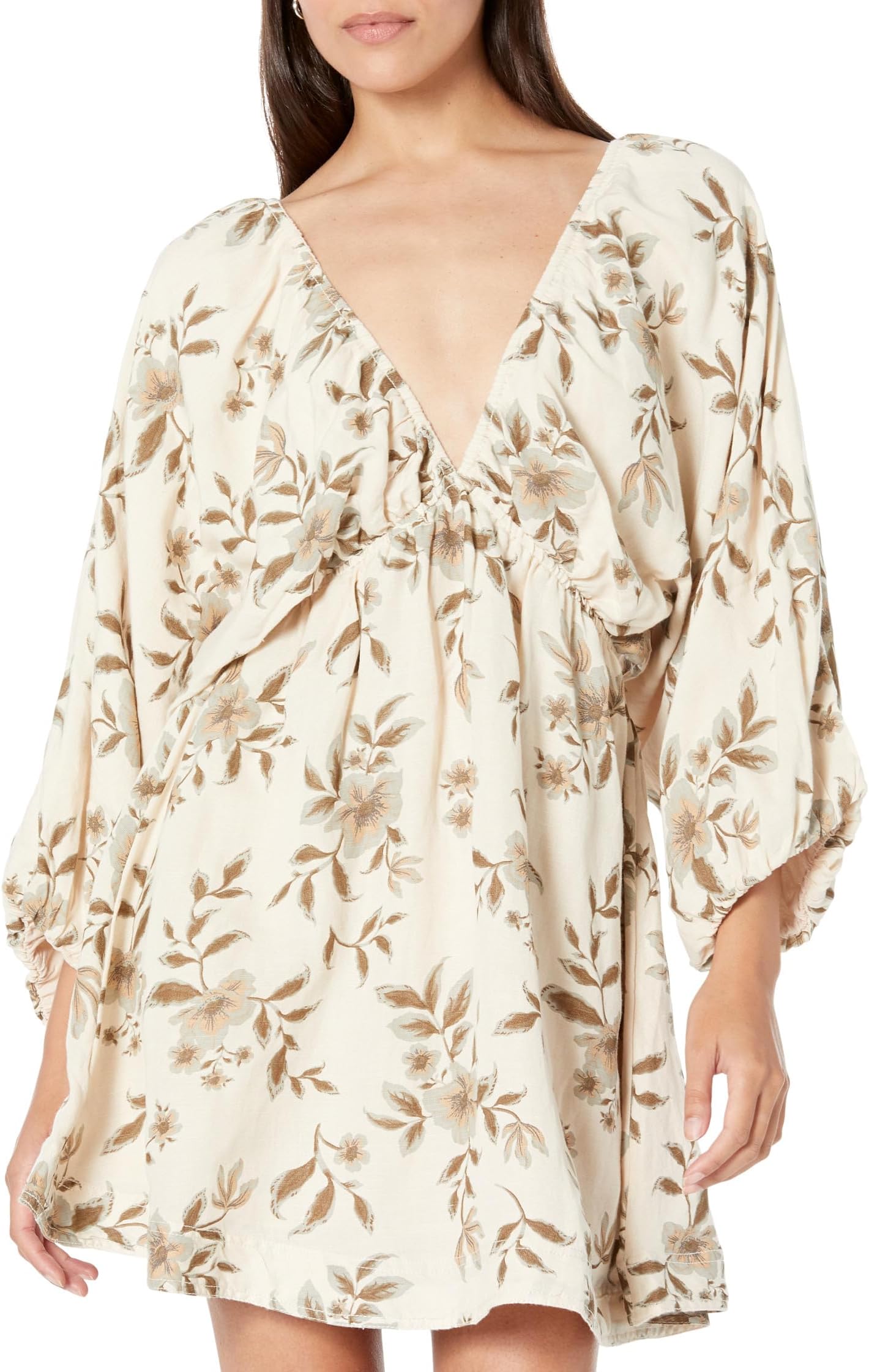 

Платье Free People Portia Printed Mini, цвет Tea Combo