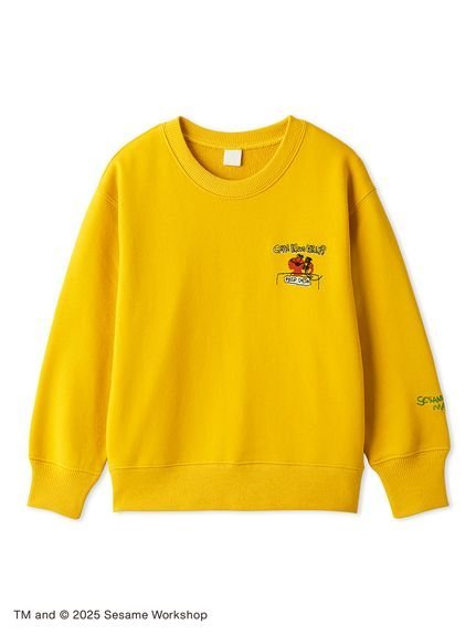 Оригинальный принт, пуловер One-Point Pullover Sesame Street Market, YEL[032]