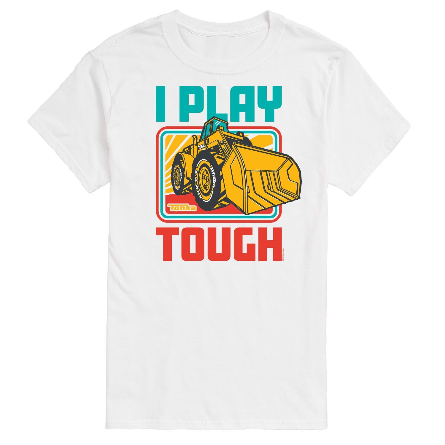 

Футболка Big & Tall I Play Tough с рисунком Tonka, белый