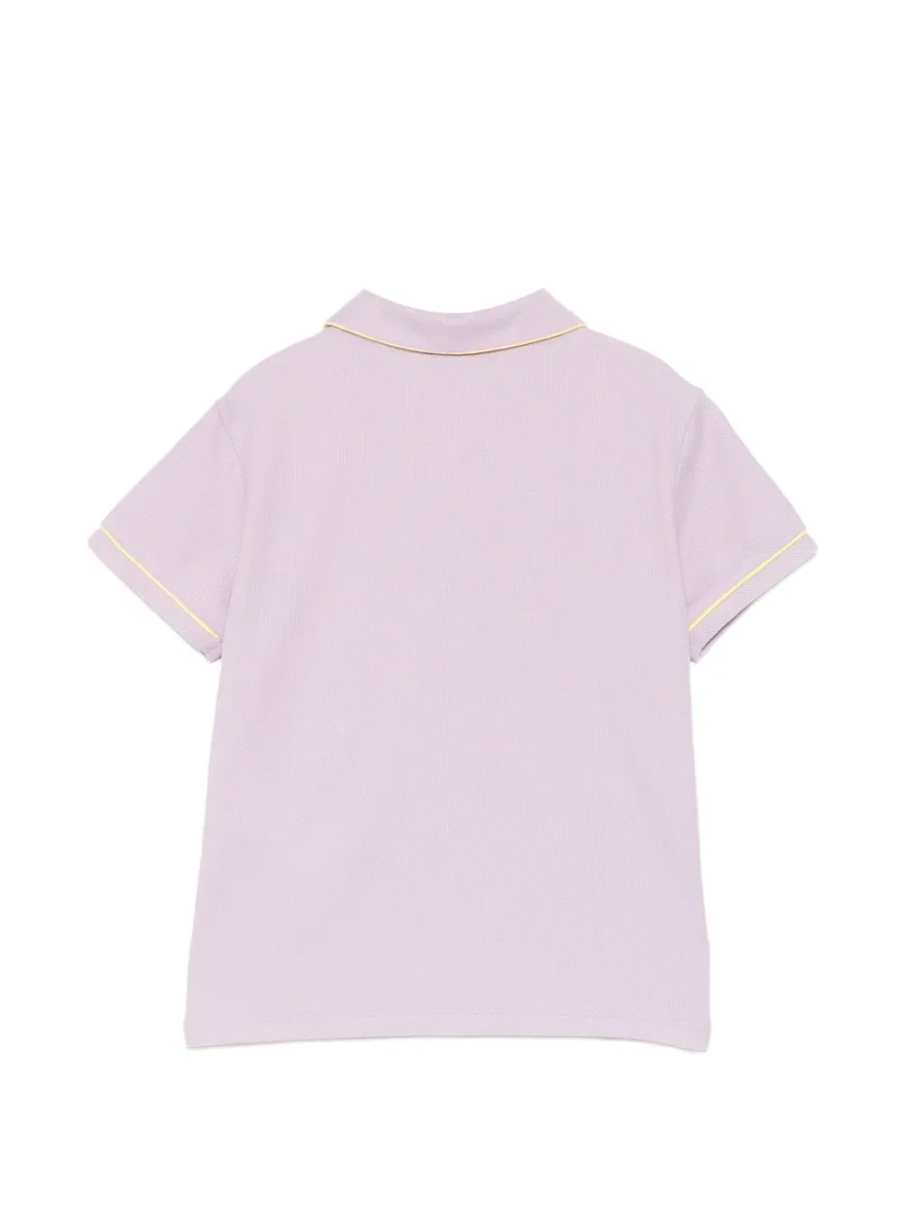 Поло с тисненым логотипом Emporio Armani Kids, фиолетовый — фото 2