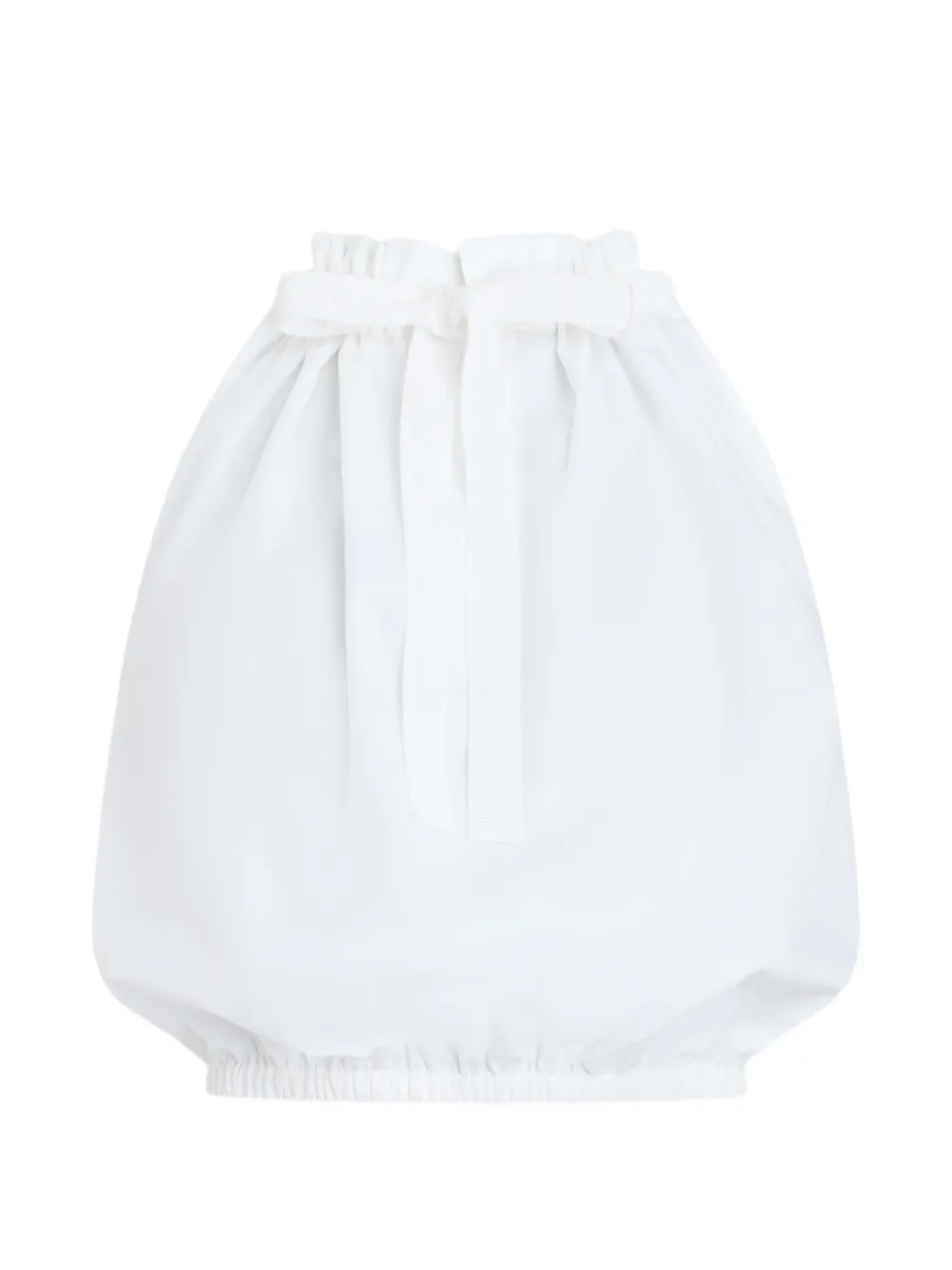 

Топ без рукавов с оборками Patou, белый