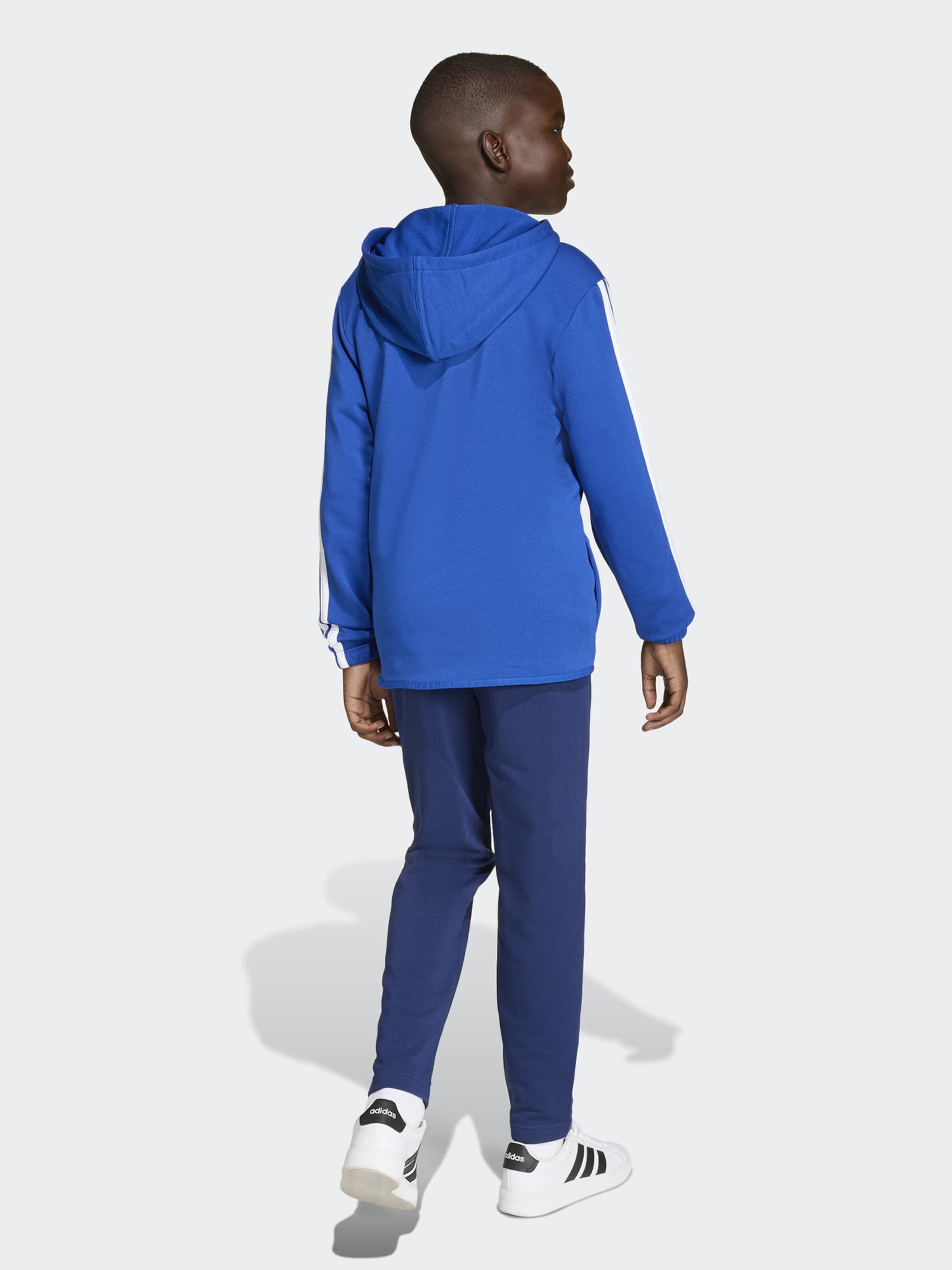 Adidas Sportswear Тренировочный костюм в синем, темно-синем цвете — фото 3