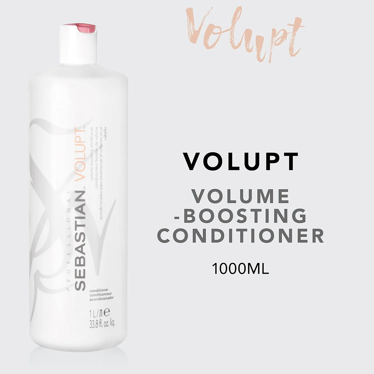 Кондиционер для придания объема Sebastian Professional Volupt | Для тонких, натуральных и окрашенных волос 1000 мл (1 шт.) — фото 2