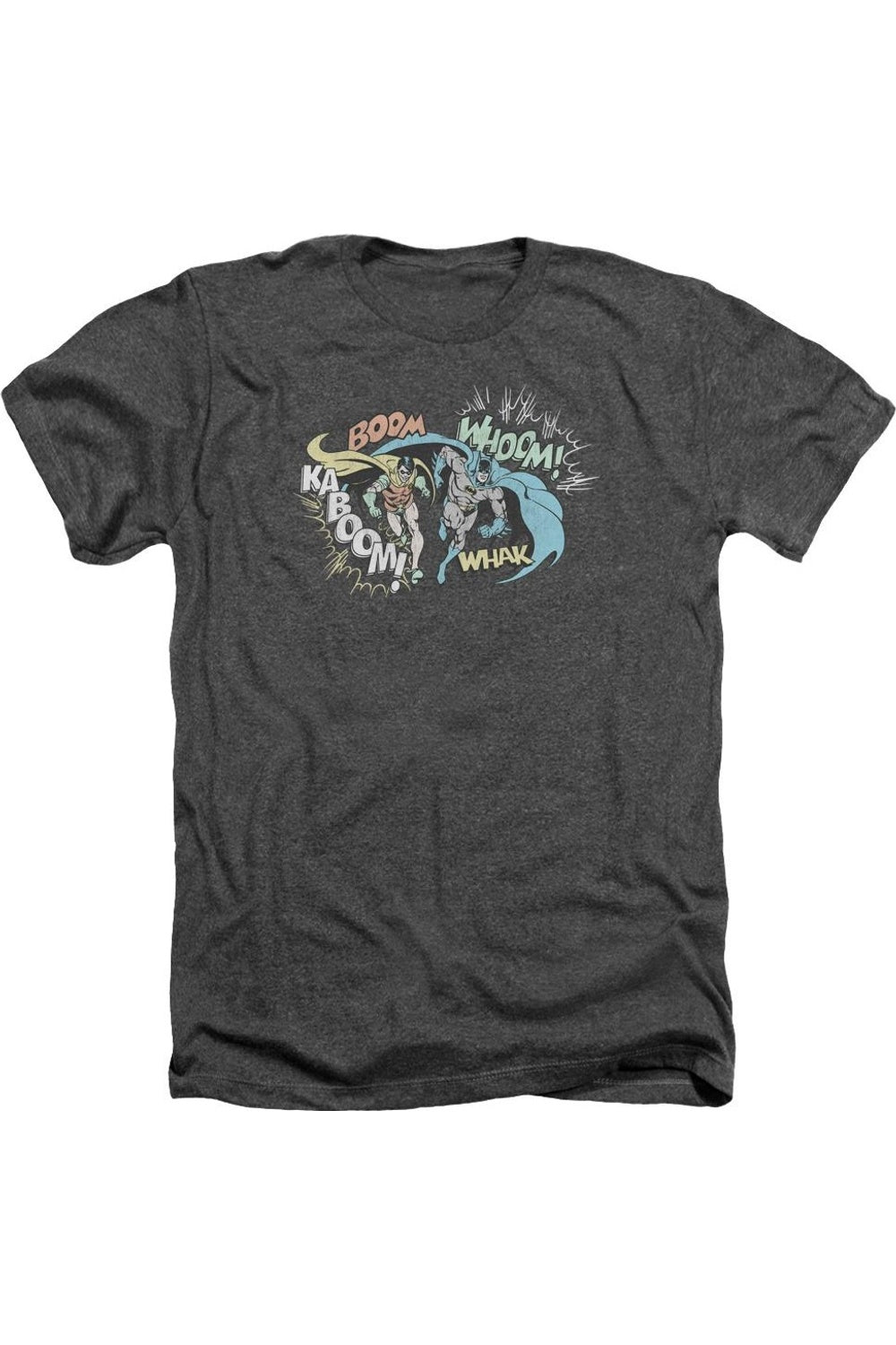 

DC Comics Action Duo Adult Heather Tee / Футболка Gildan, цвет charcoal
