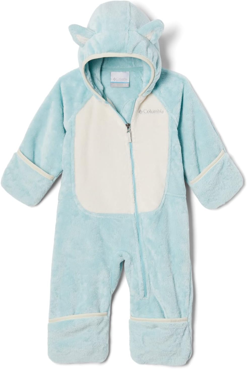 Футболка Columbia Baby Foxy Baby Sherpa Bunting, Aqua Haze, Chalk — фото 3