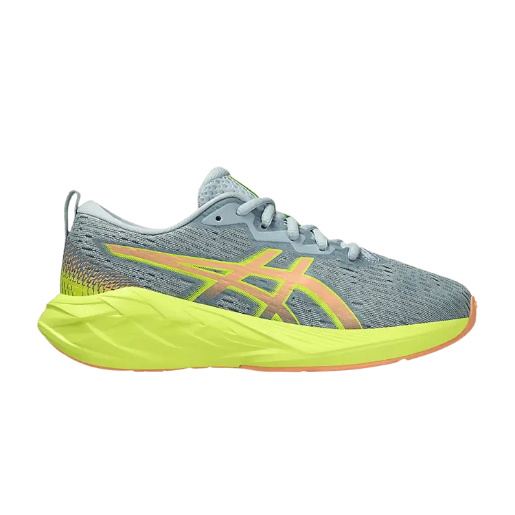 

Кроссовки ASICS Novablast 4 GS Cool Grey Bright Sunstone, серый