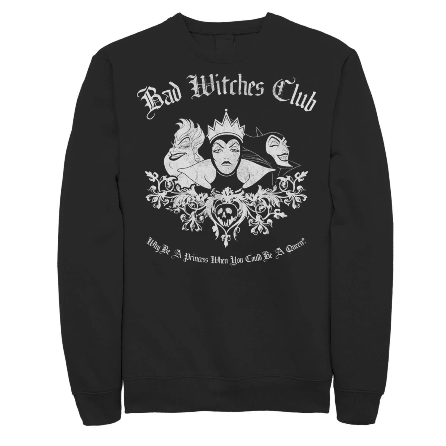

Мужской свитшот Disney Villains Bad Witches Club Group Shot