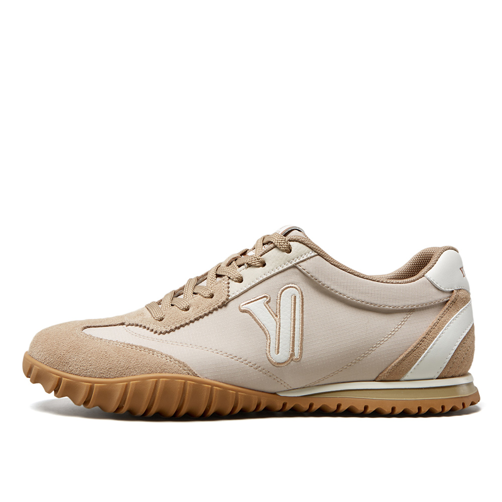 

YEARCON Мужские низкие кэжуал кеды хаки/бежевые, цвет Khaki/Beige