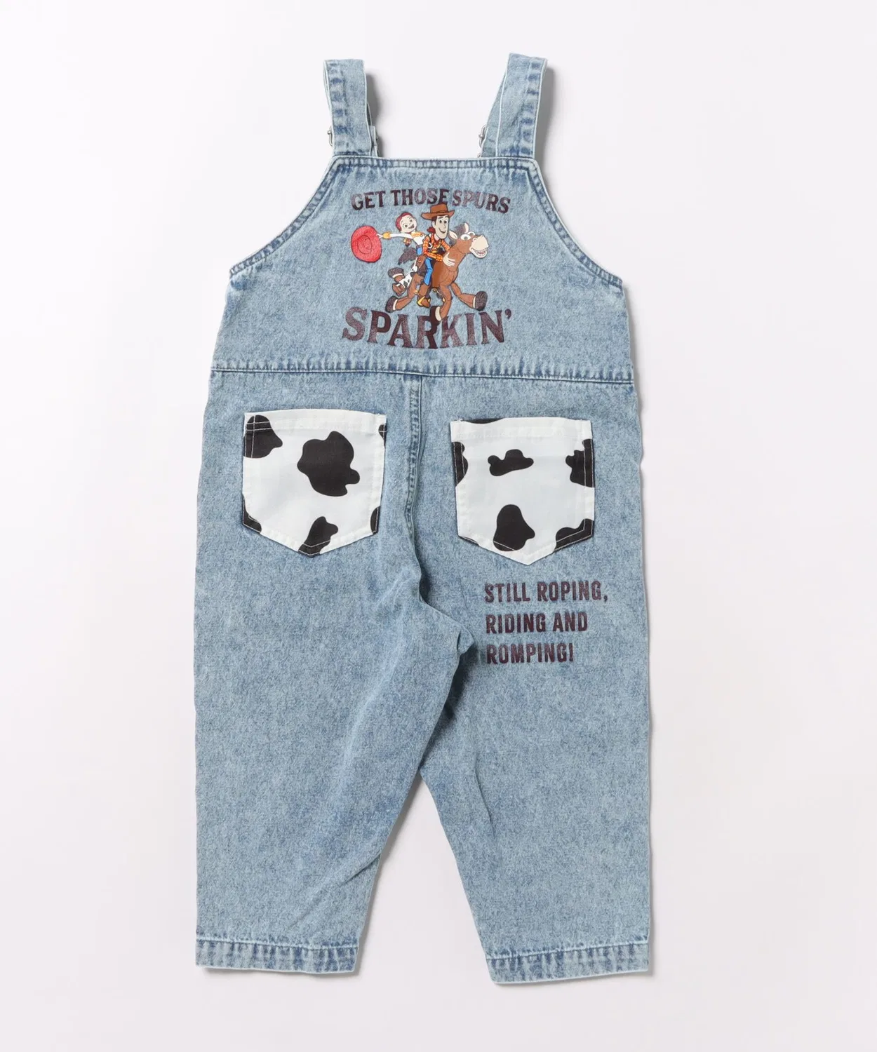 Детский джинсовый комбинезон Disney Toy Story BABYDOLL, светлый индиго — фото 2