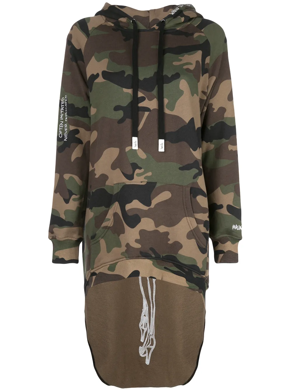 

Худи Pardon Haculla, зеленый