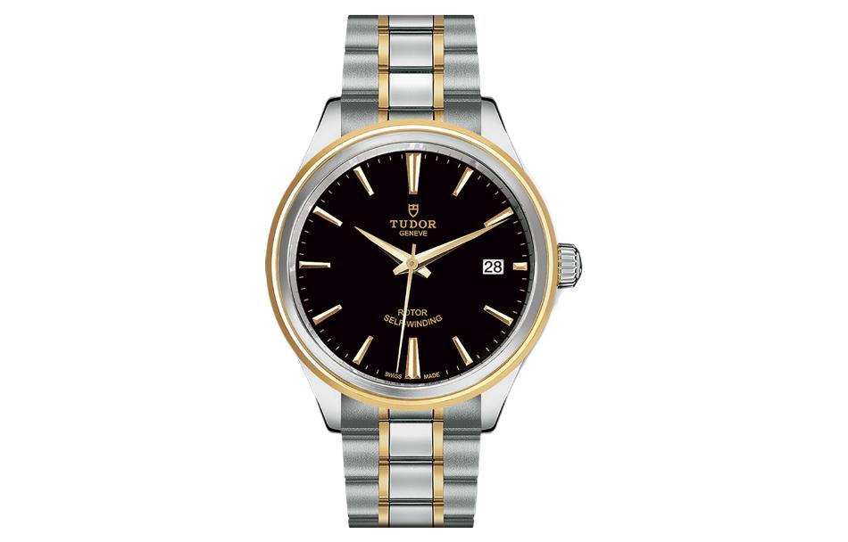 

TUDOR Часы Men's Wind Style Collection Watch, Black Dial