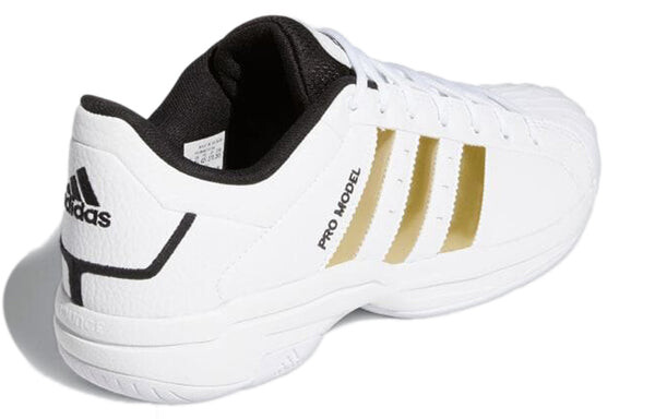 Кроссовки pro model 2g low Adidas, белый — фото 4