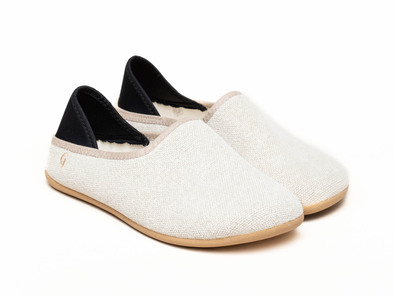 

Тапочки Gottstein Hausschuh Linen Slip On, бежевый