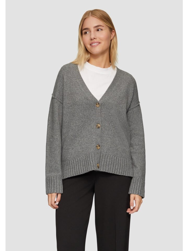 

Кардиган s.Oliver Strickjacke langarm, серый