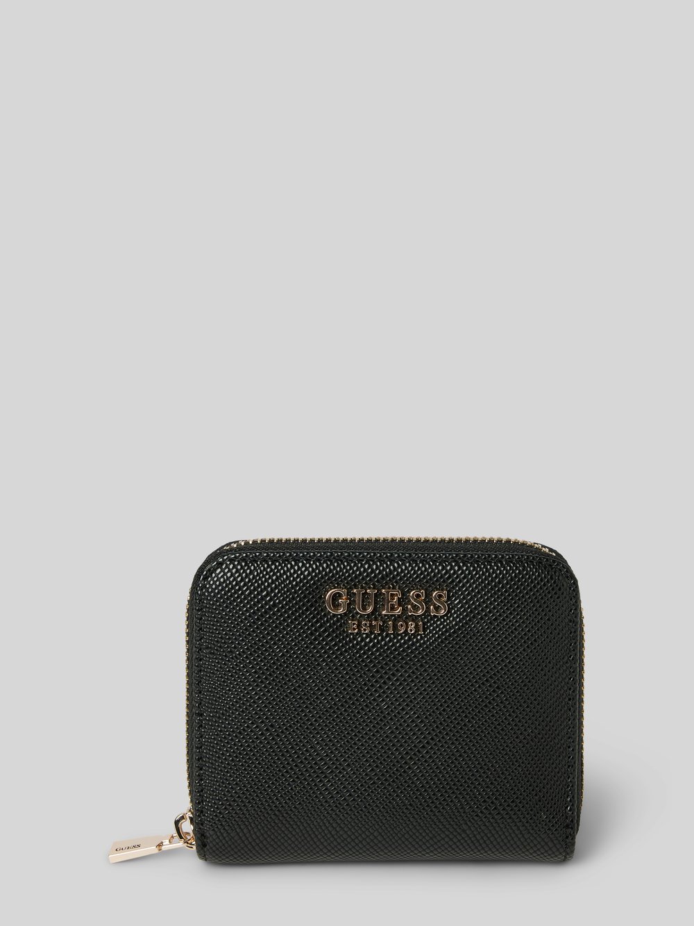 

Кошелек с фактурным узором модель 'LAUREL' Guess, черный
