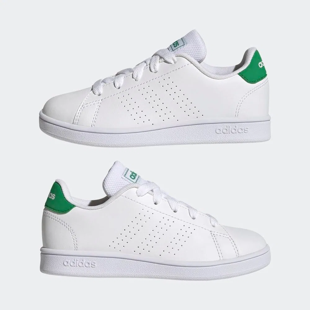 Кроссовки теннисные adidas, цвет Ftwr White/Green/Core Black — фото 2