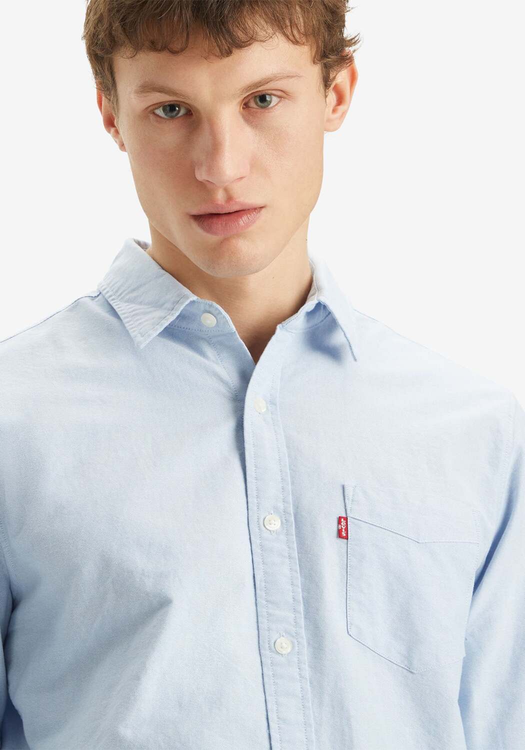 LEVI'S  Рубашка на пуговицах 'Sunset' в светло-голубом цвете, Regular fit — фото 3