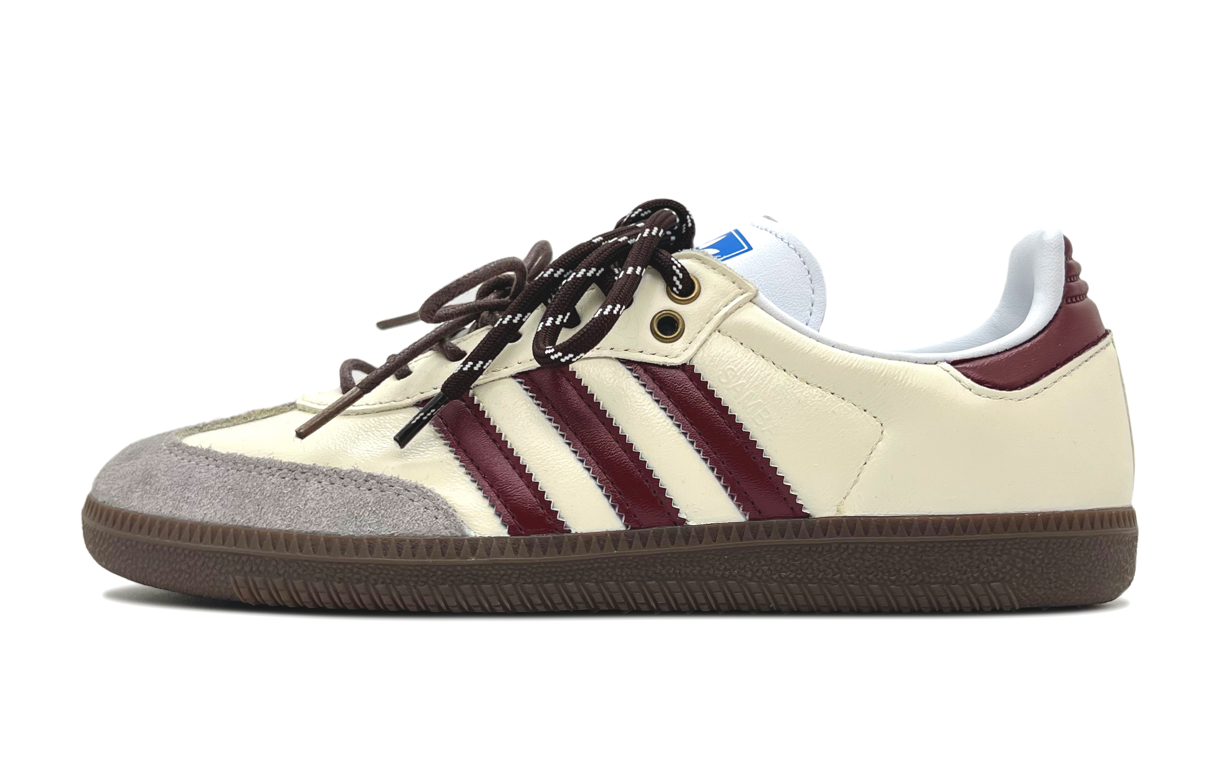 SAMBA OG Нескользящие низкие туфли для скейтборда унисекс цвета экрю Adidas Originals, Ecru