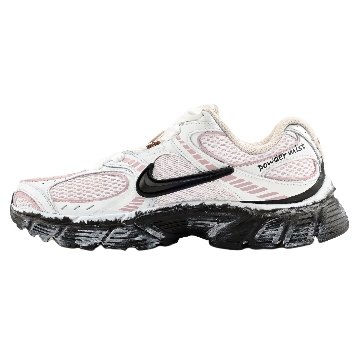 

Nike Женские белые кроссовки Low top с амортизацией V5 RNR и износостойкой подошвой