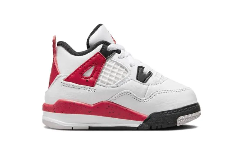 Кроссовки Nike Air Jordan 4 Retro Red Cement TD — фото 3