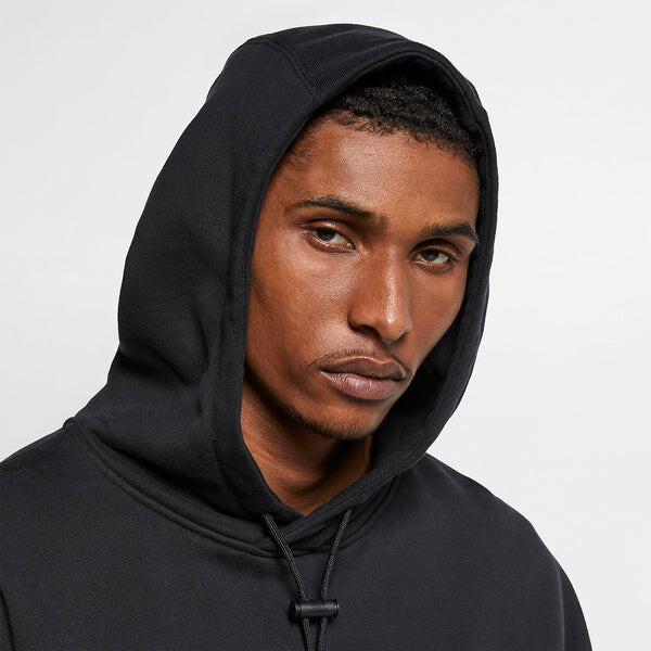 Куртка lab colection pullover hoodie black Nike, черный — фото 2