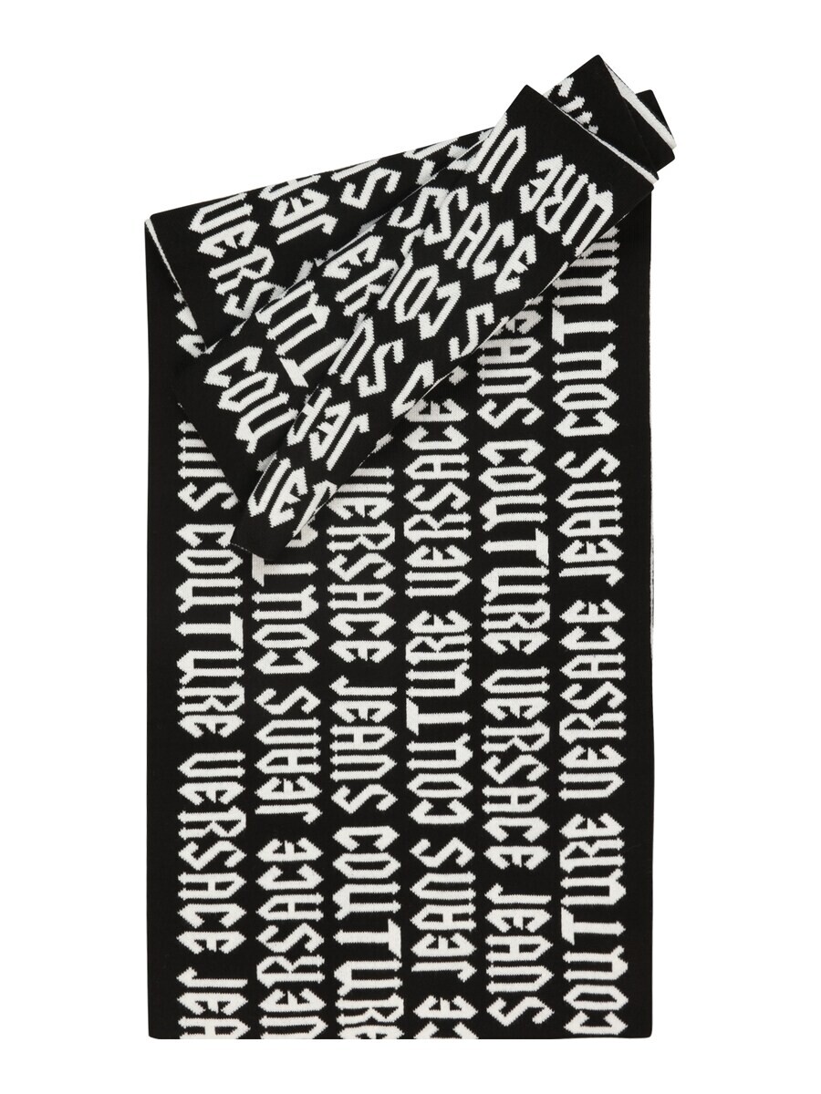 

Шарф Versace Jeans Couture Scarf, черный