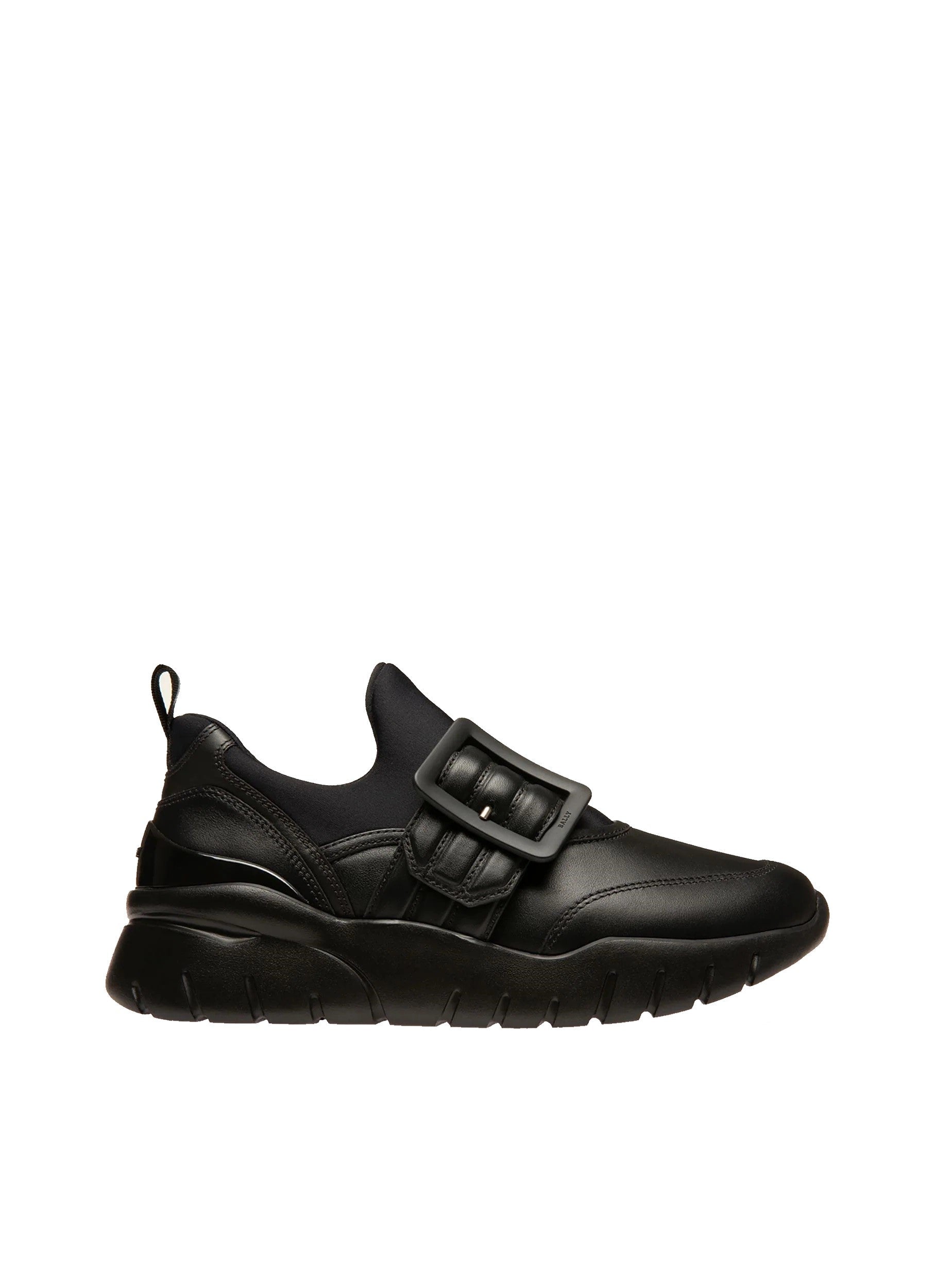 Женские кроссовки Bally Brinelle 6239651 из черной телячьей кожи — фото 2