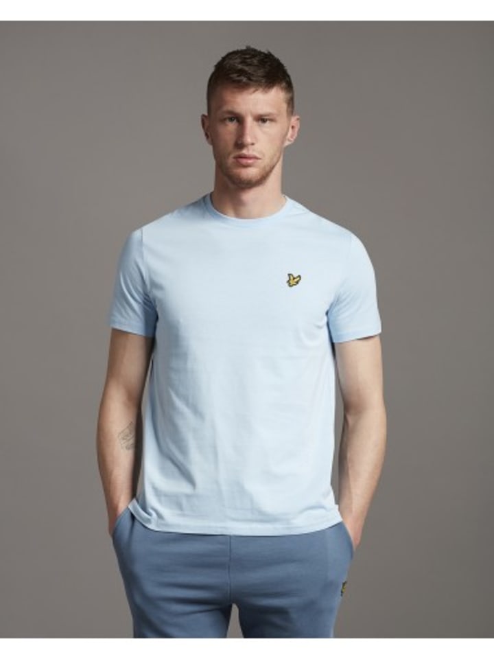 

Футболка Lyle & Scott, цвет himmelblau