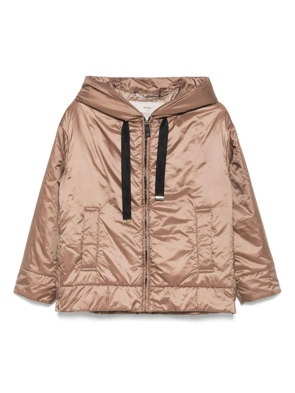 

Бомбер на молнии MAX MARA, коричневый