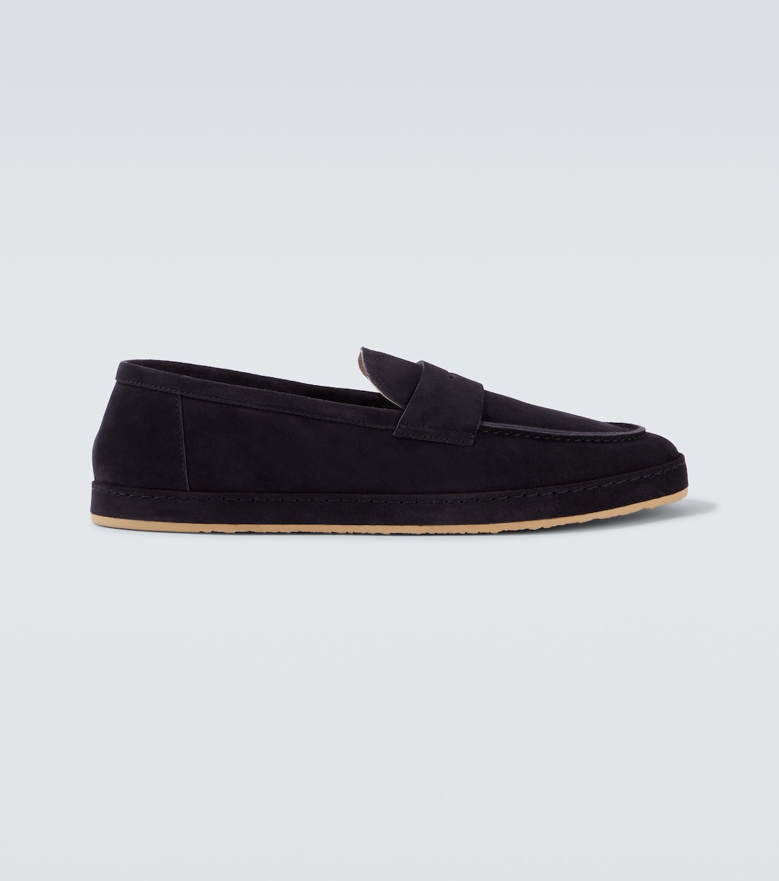 

Замшевые пенни-лоферы Brunello Cucinelli, Dark Blue