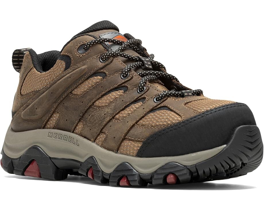 

Ботинки Merrell Work Moab Vertex 2 Carbon Fiber, цвет Otter
