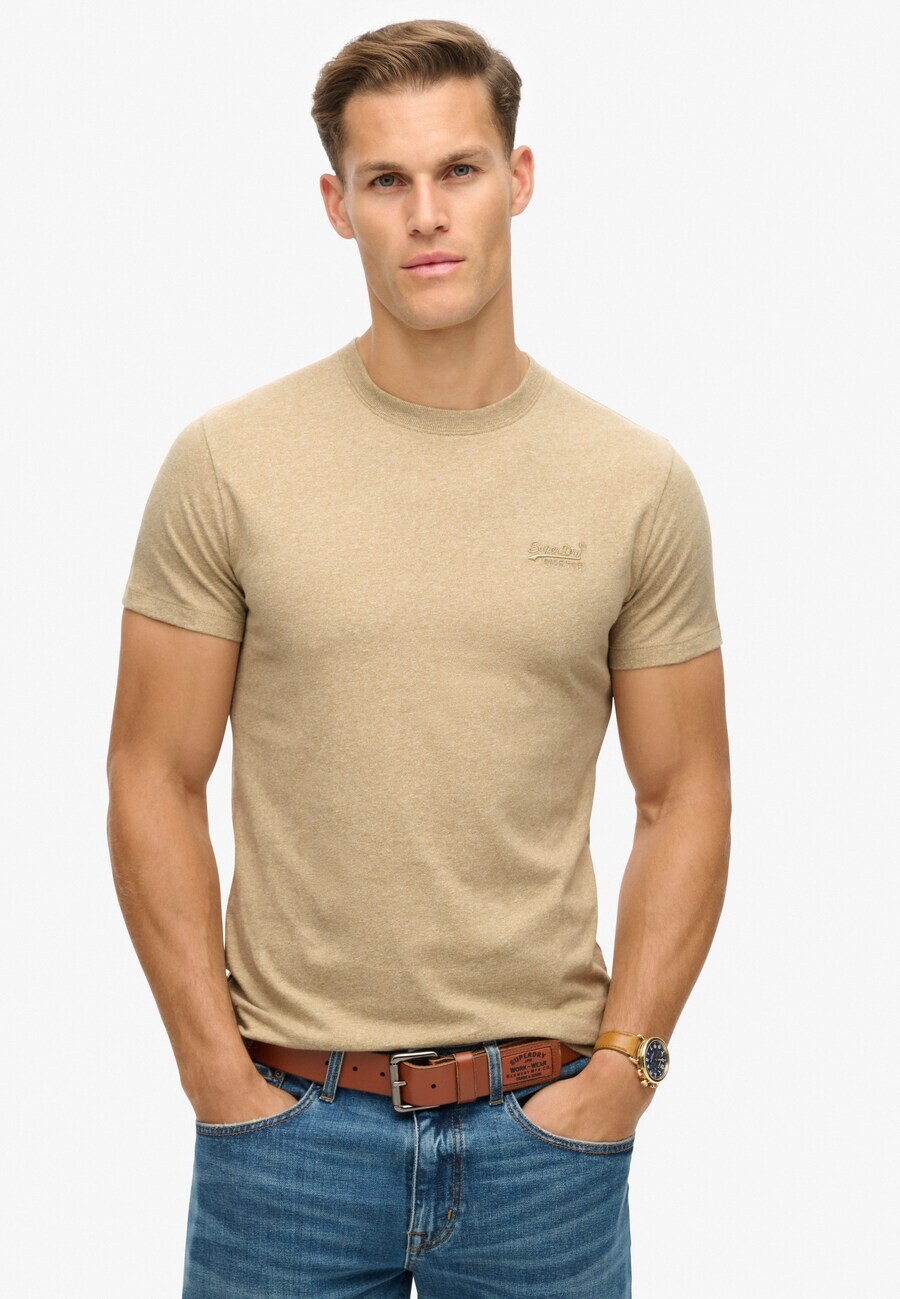 Классическая футболка Superdry Shirt Vintage, светло-коричневый — фото 2