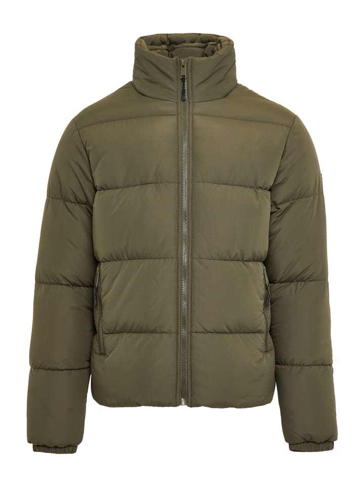 

Стеганая куртка Threadbare, хаки