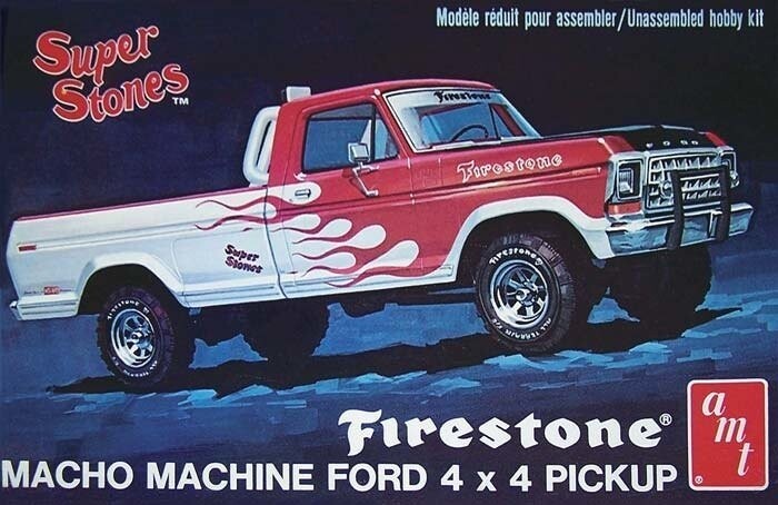 

Пластиковая модель - Автомобиль Ford Pickup 1978 года выпуска - АМТ AMT