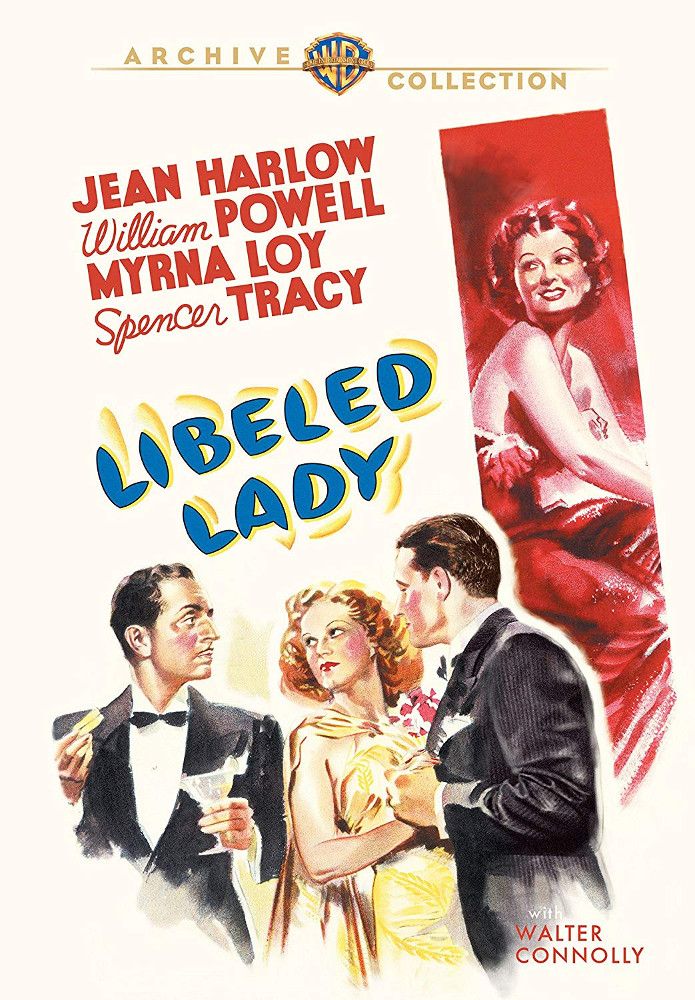 

Диск DVD Libeled Lady