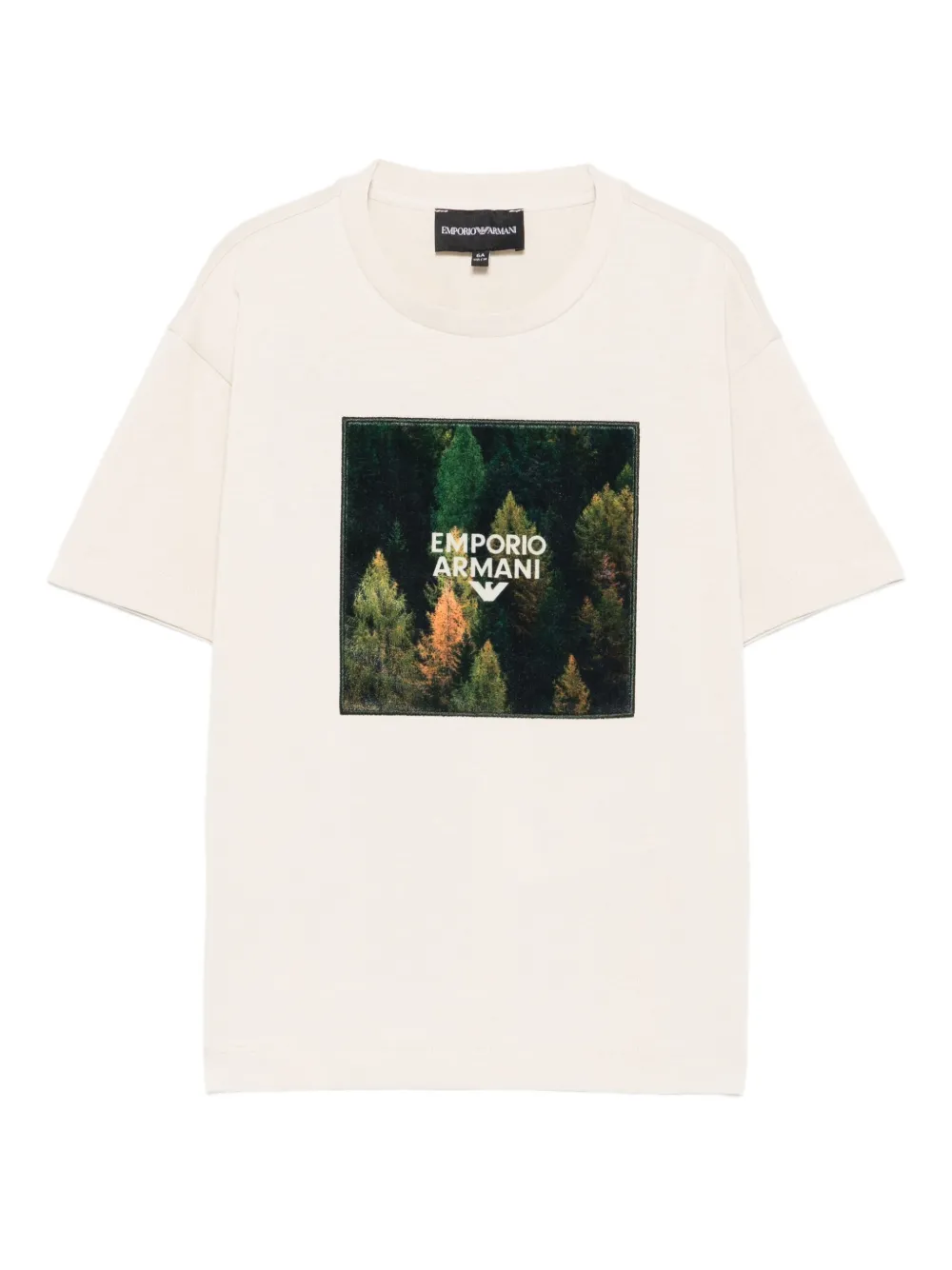 

Футболка с логотипом Emporio Armani Kids, нейтральный