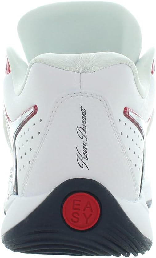 Мужские баскетбольные кроссовки Nike KD 17, белый/красный — фото 4