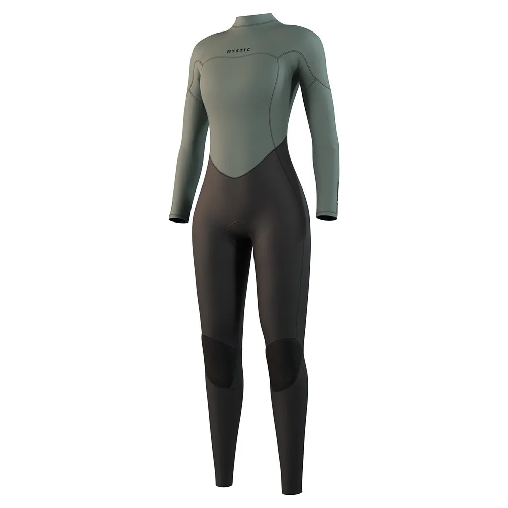 

Неопреновый костюм с длинными рукавами и молнией на спине Mystic Star 5/3mm Woman, серый