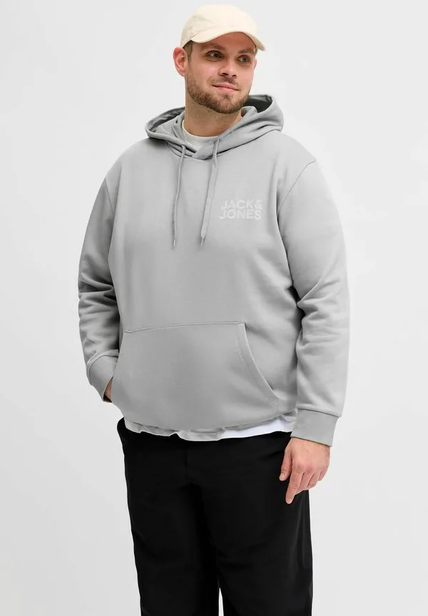 

Худи с логотипом jjecorp Jack & Jones, Ultimate Grey, Серый, Худи с логотипом jjecorp Jack & Jones, Ultimate Grey