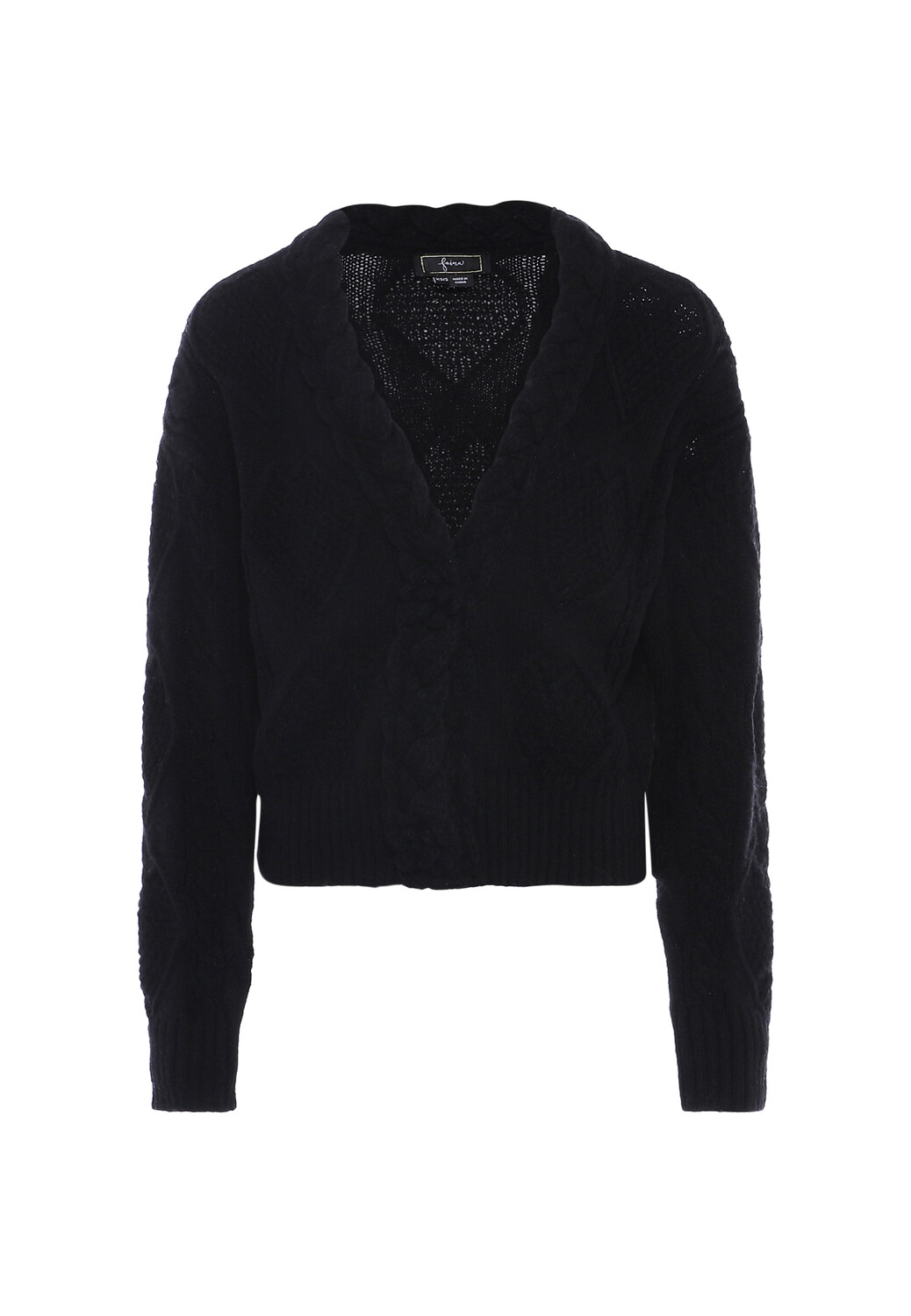 

Толстовка faina Strickjacke, черный