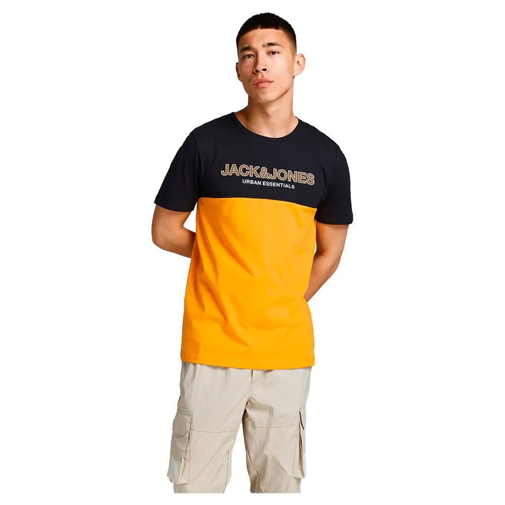 

Футболка Jack & Jones Urban Blocking, оранжевый