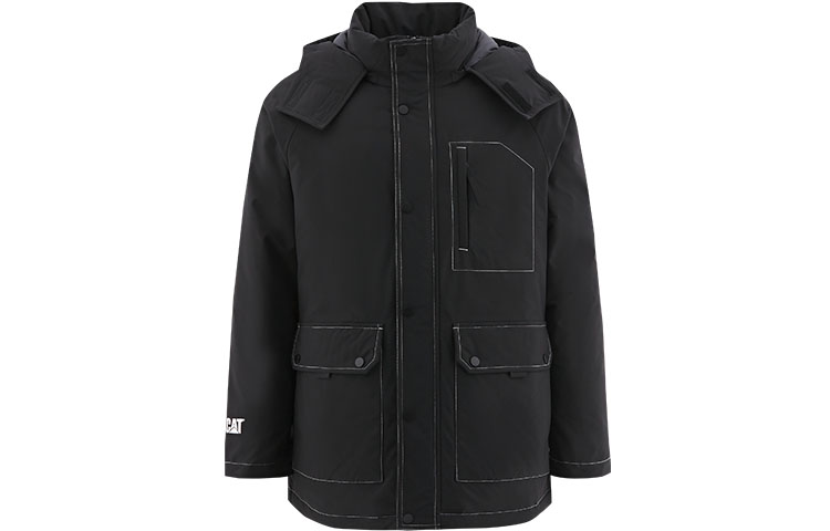 

CAT Унисекс пуховик, Black