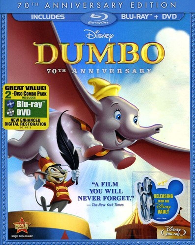 

Диск Blu-ray Dumbo [1941]