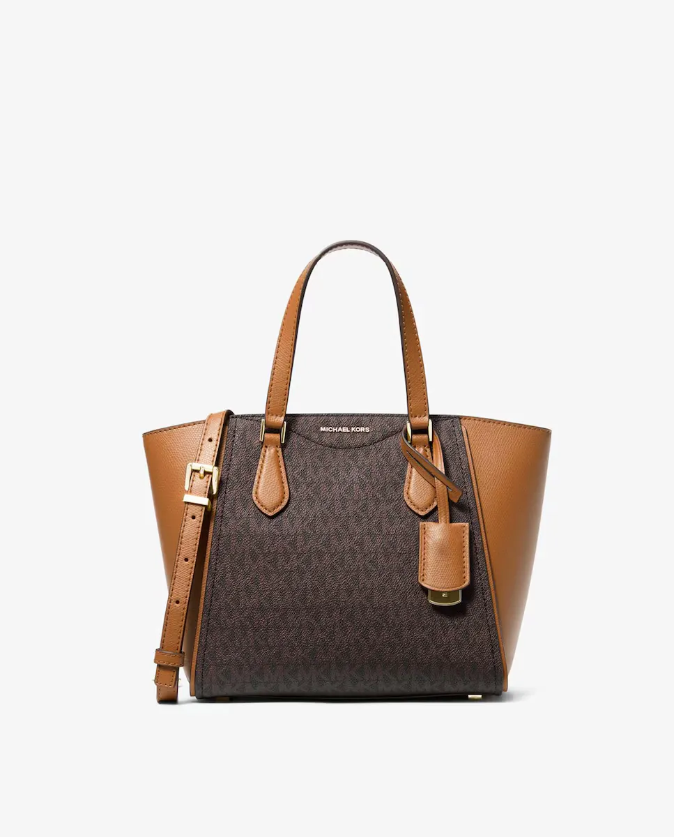 

Сумочка Taryn трансформируемая в сумку через плечо Michael Michael Kors, темно-коричневый