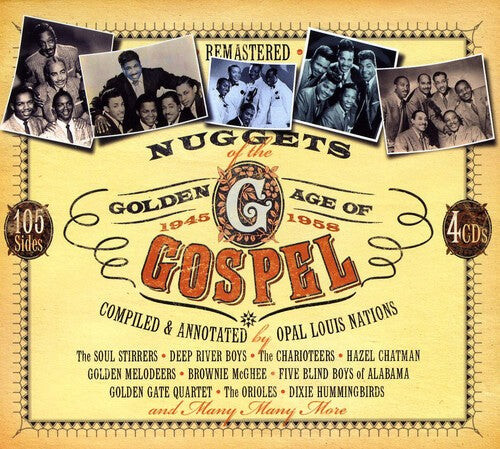 

CD диск Nuggets of Golden Age of Gospel 1945-1958 / Var: Nuggets Of The Golden Age Of Gospel 1945-1958