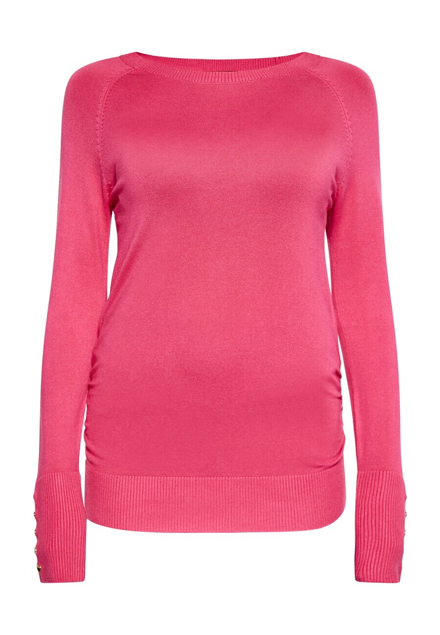 

Тонкий вязаный свитер faina Sweater, цвет raspberry