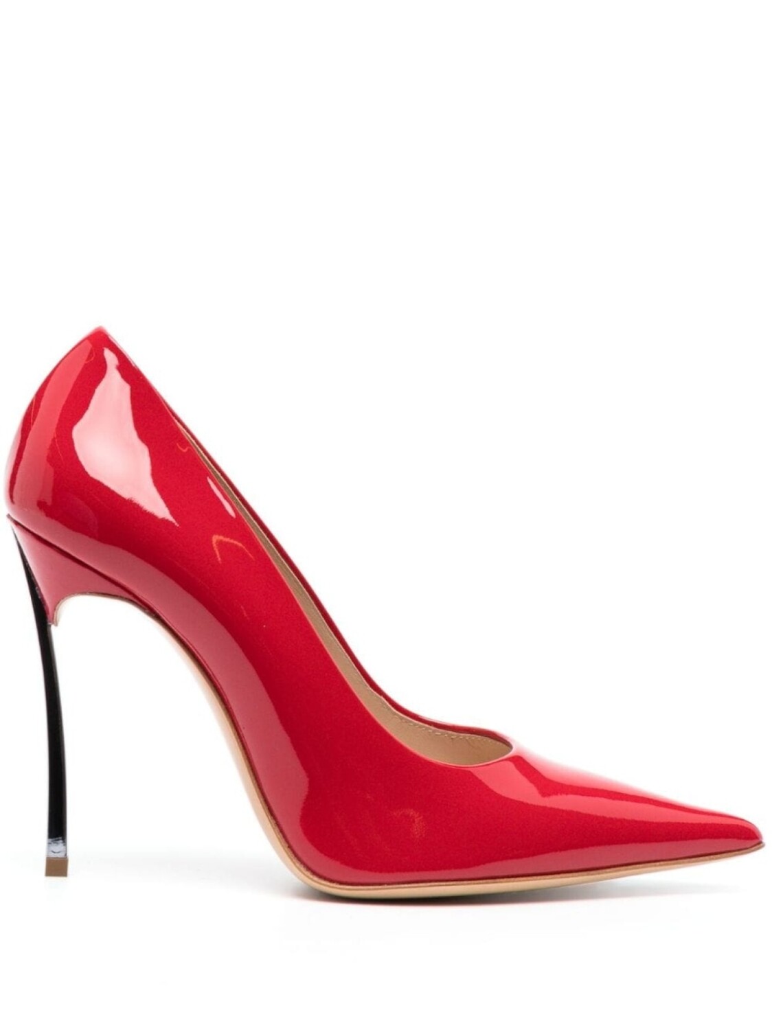 

Casadei туфли Superblade 100 с заостренным носком, красный