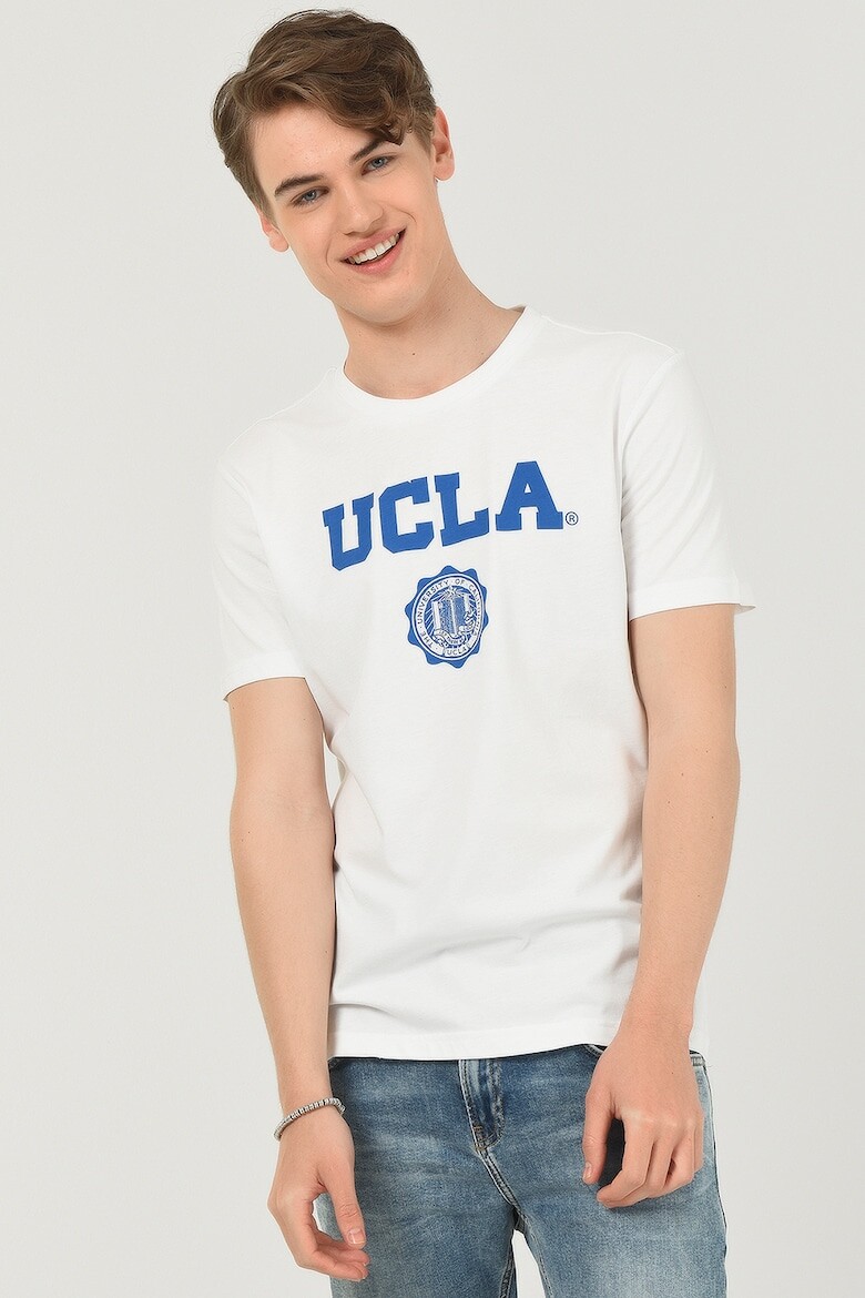 

Футболка с логотипом Gayley Ucla, белый