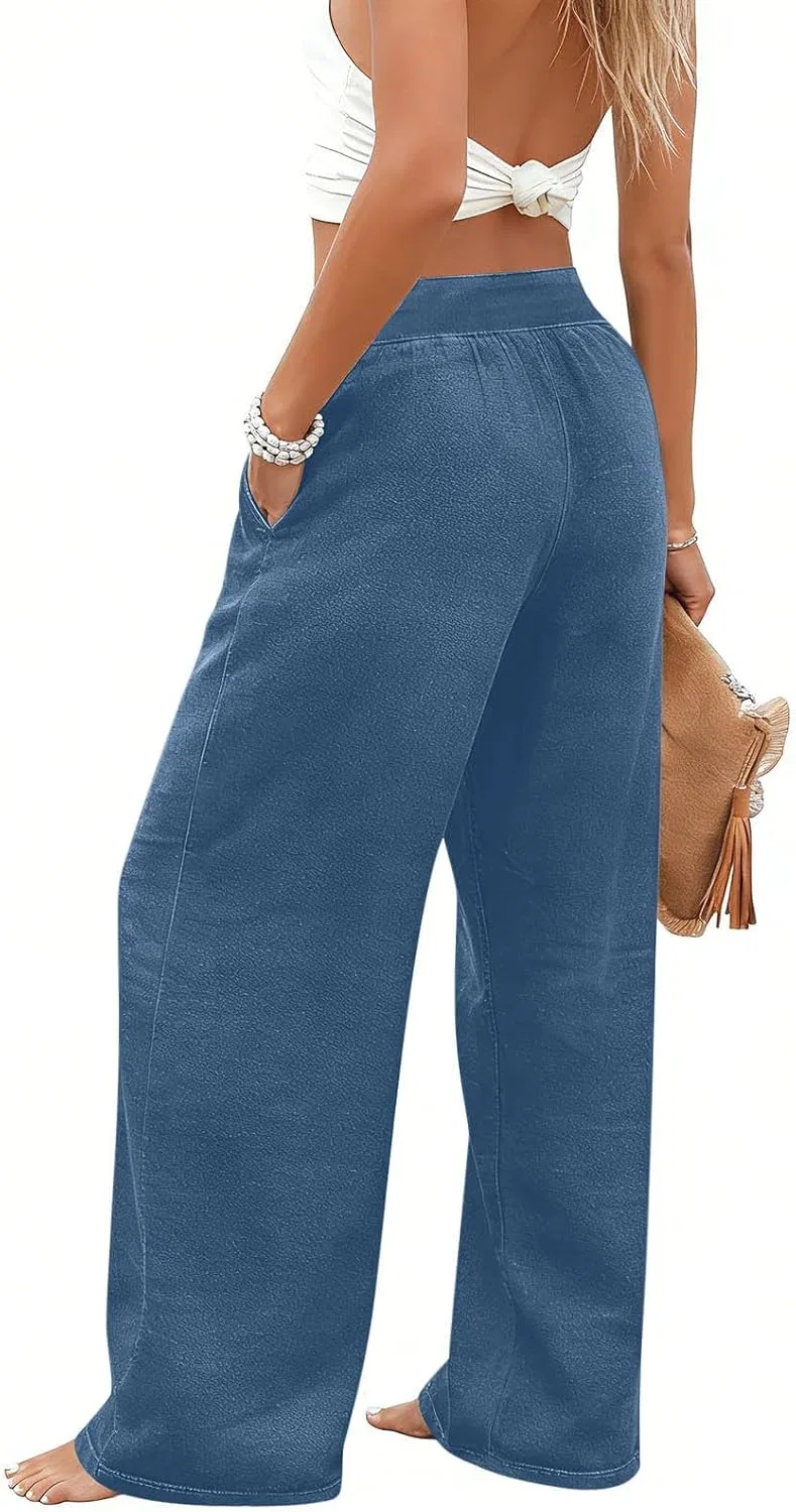 Джинсы женские High Waisted, синий — фото 3