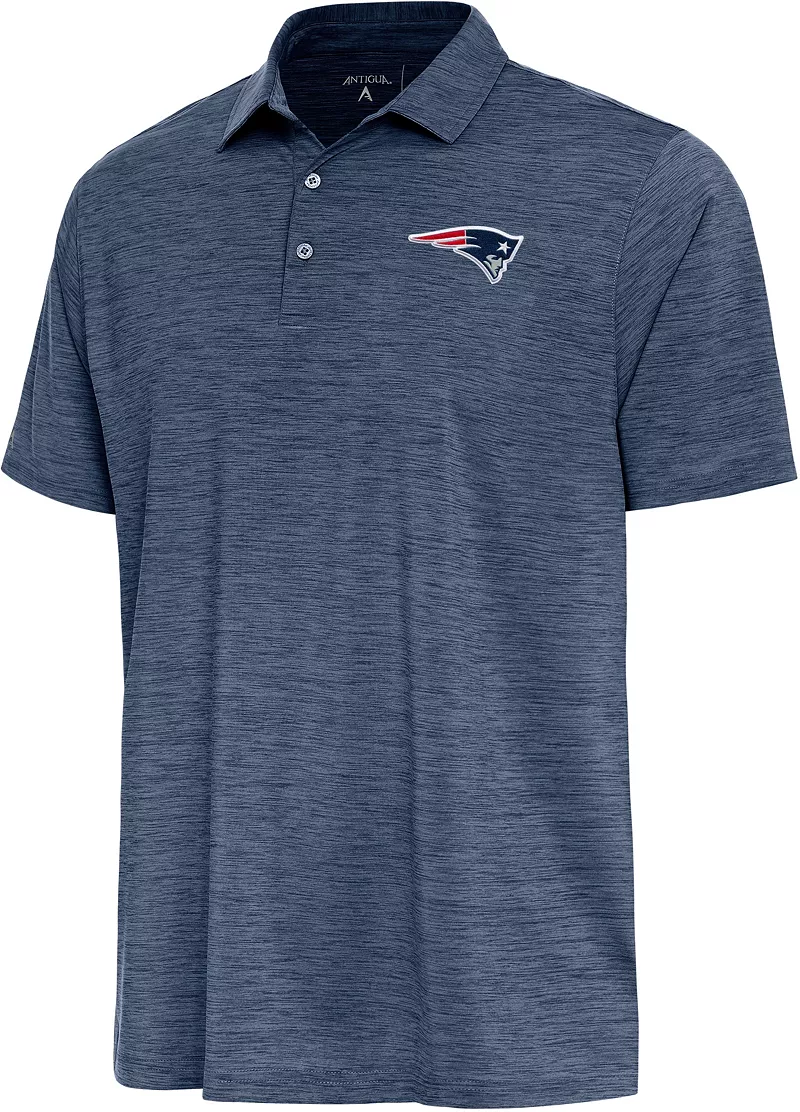 

Мужская футболка-поло с принтом Antigua New England Patriots